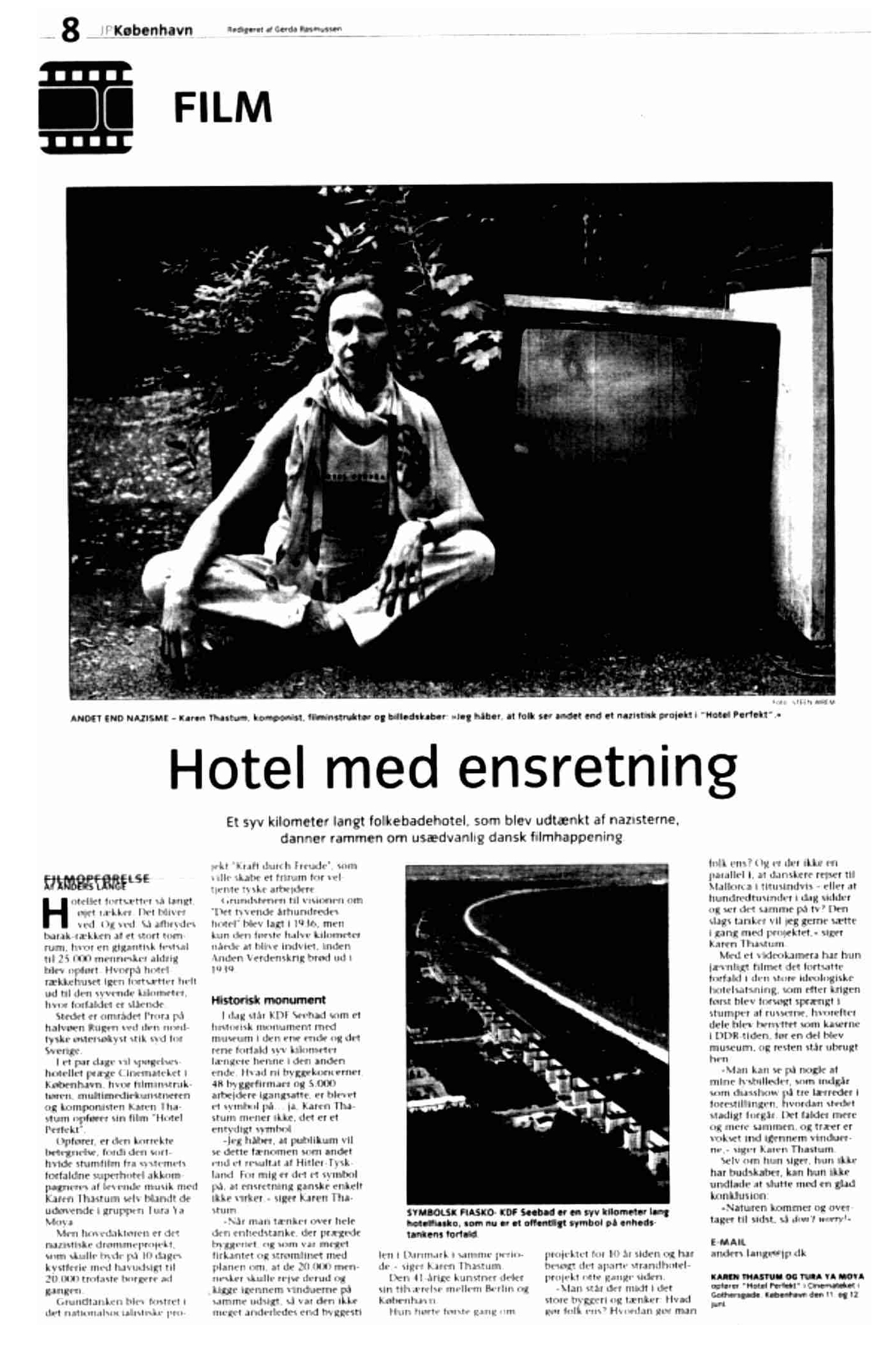 film Hotel Perfekt kolos vom Prora Karen Thastum